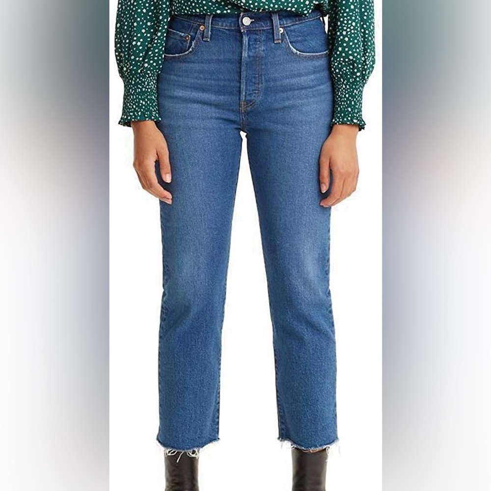 Levis 501 Crop Jeans